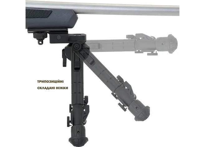 Сошки Leapers UTG Recon 360 TL. 18-23см. Picatinny Фото 3